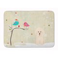 Micasa Christmas Presents Friends Bichon Frise Machine Washable Memory Foam Mat MI234045